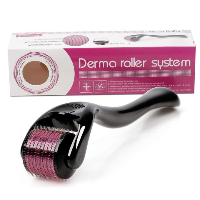 Derma Roller System – 0.5 mm (540 Titanium Needles)
