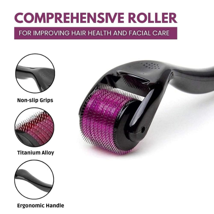 Derma Roller System – 0.5 mm (540 Titanium Needles) – image 3
