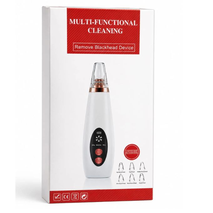 Face Cleaner | Multi- Functional Cleaning | Remove Blackhead & Whitehead Device.