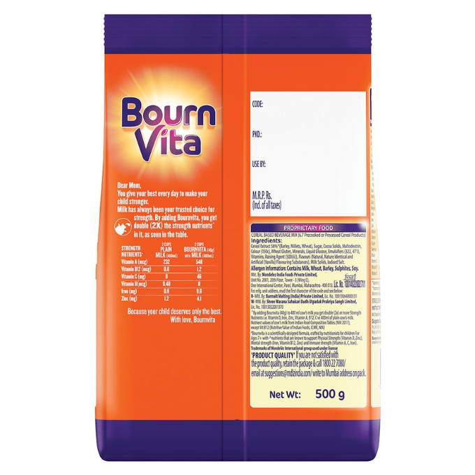 BOURN VITTA 5 Star Nutrition Drink(pouch)500g – image 3