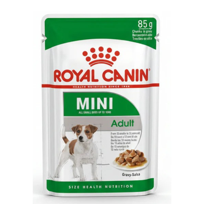 Dog Wet Food - Royal Canin Mini Adult Dog Wet Food  85 Gm