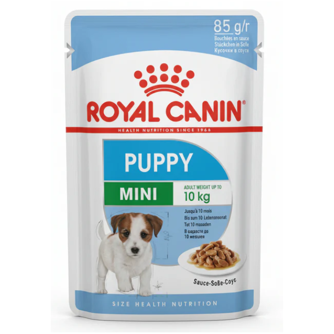 Dog Wet Food - Royal Canin Mini Puppy Dog Wet Food 85 Gm