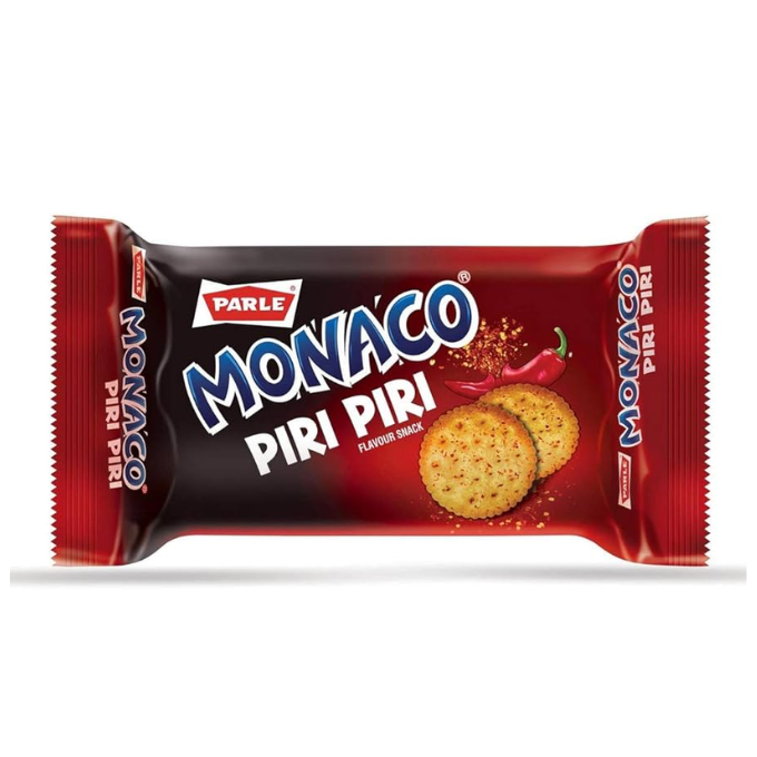 PARLE Monaco Piri Piri Salted Biscuit (120 g) – image 1