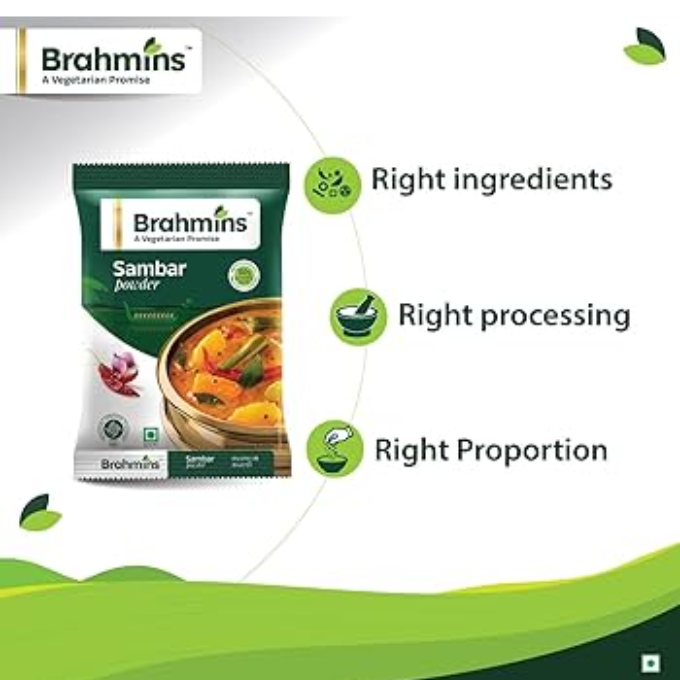 BRAHMINS SAMBAR POWDER 100 G – image 3