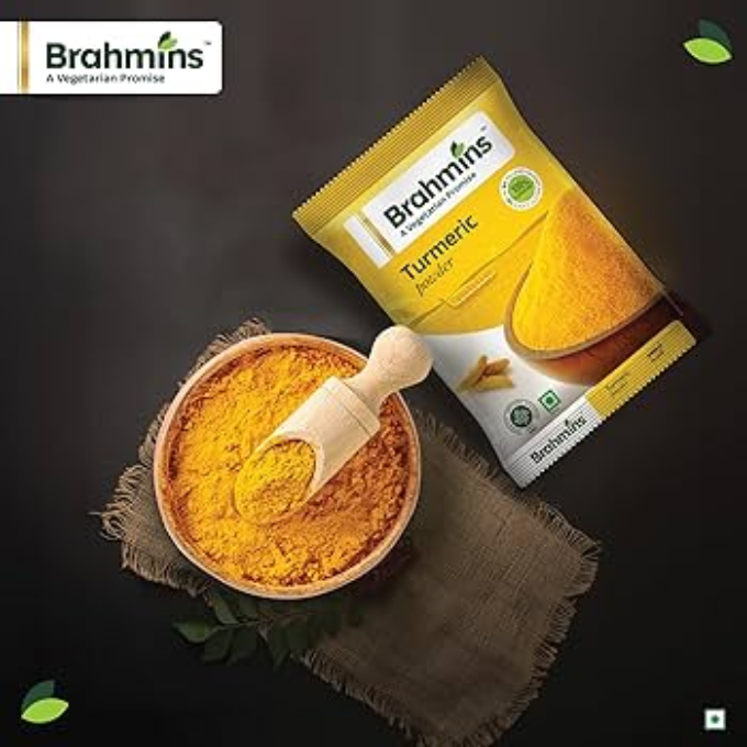 BRAHMINS TURMERIC POWDER 100 G – image 2