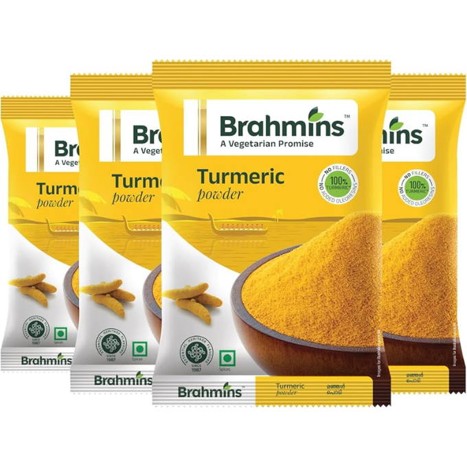 BRAHMINS TURMERIC POWDER 100 G – image 3