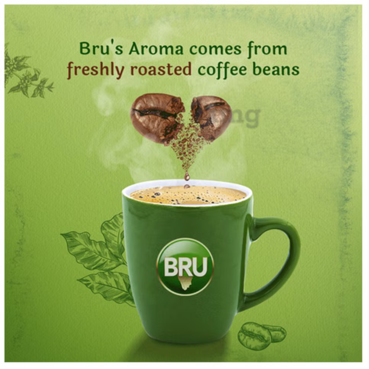 BRU Instand Coffee Bottle 50g  – image 2