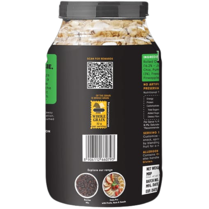 True Elements Fruits,Nuts & Seeds Muesli – image 2