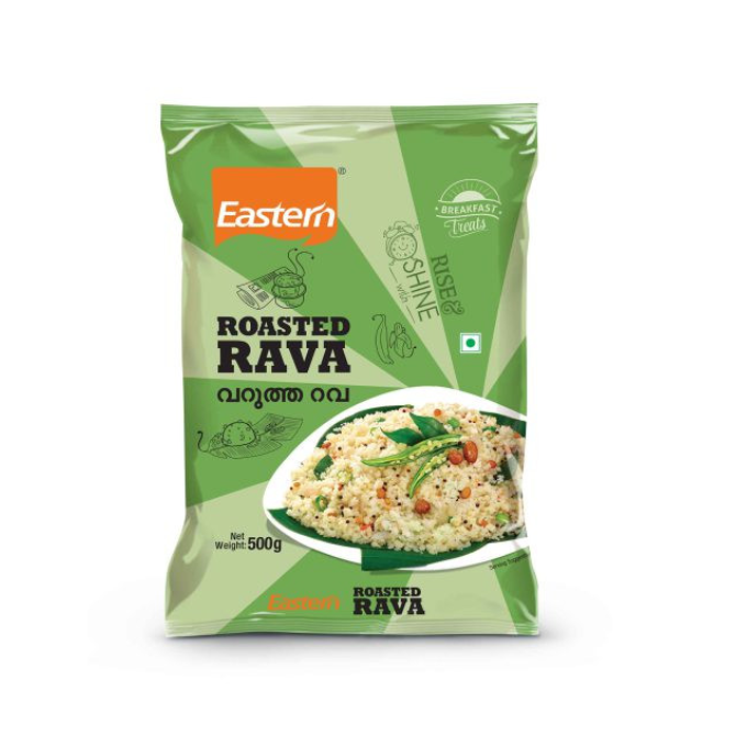 Kerala Eastern Roasted Rava 500g Pouch (വറുത്ത റവ) | Upma Rava – image 1