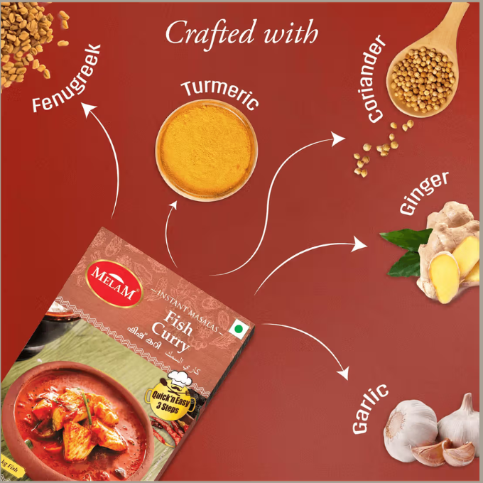 MELAM FISH MASALA 100 G – image 3