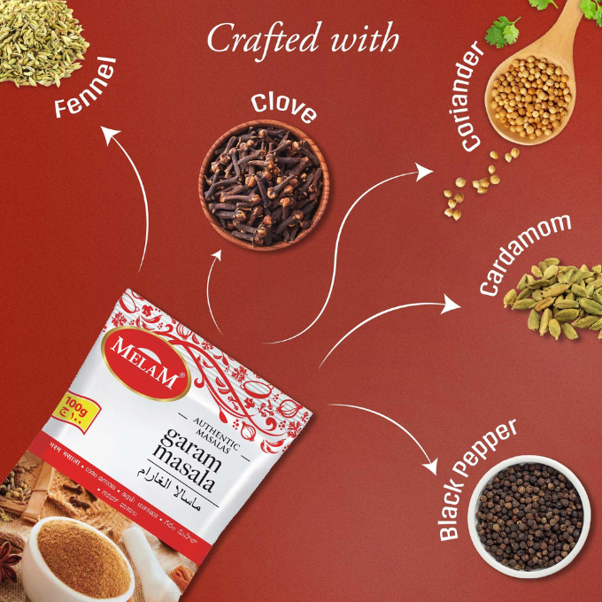 MELAM GARAM MASALA 100 G – image 4