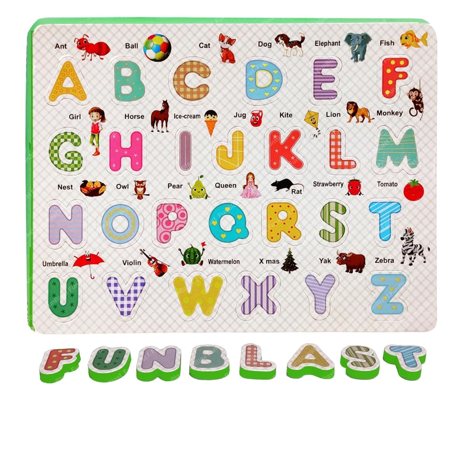 A–Z Alphabet - EVA Foam A–Z Alphabet Learning Puzzle Board – image 1
