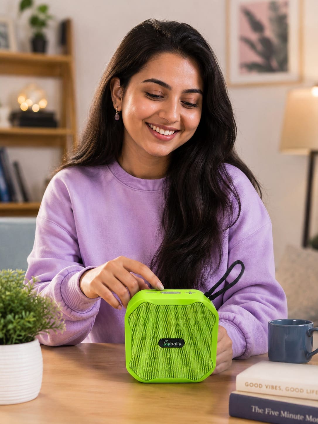 Jaybally Mini Portable Wireless Bluetooth Speaker – Compact Rechargeable Outdoor Speaker – image 2