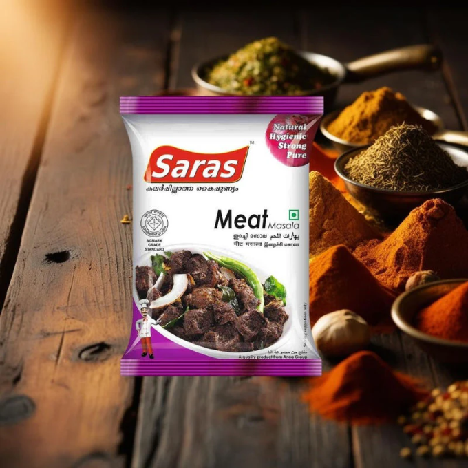 SARAS MEAT MASALA 100 G – image 3