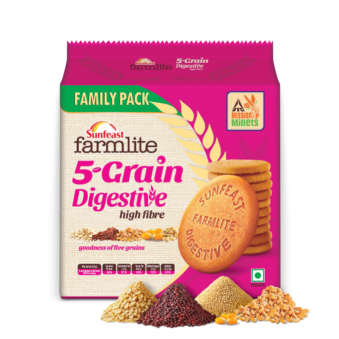 Sunfeast Farmlite 5 Seed Digestive Biscuit 