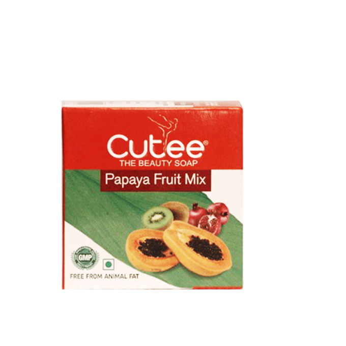 Cutee Soap Papaya Fruit Mix  100 g