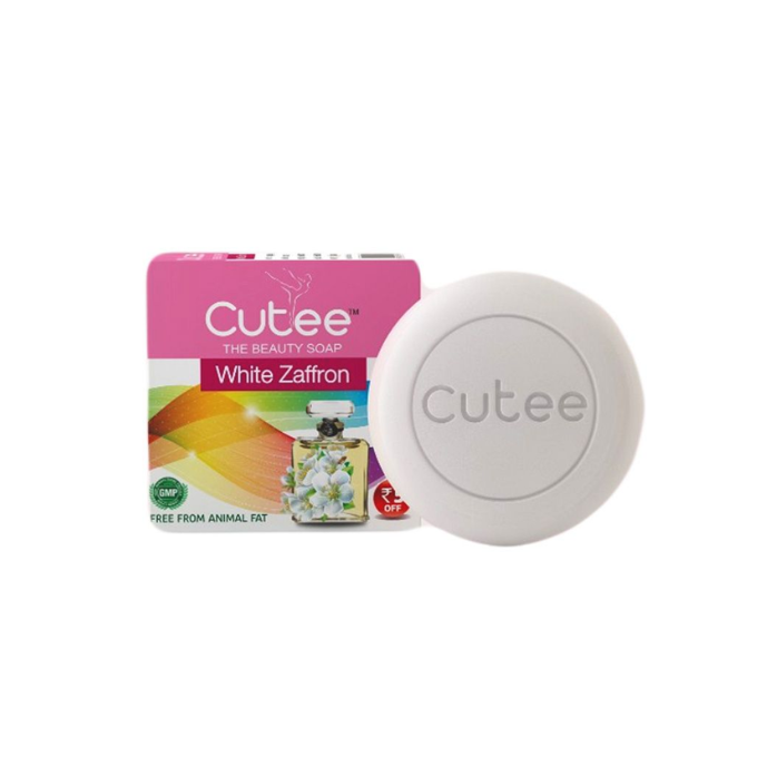 Cutee Soap White Zaffron 100 g