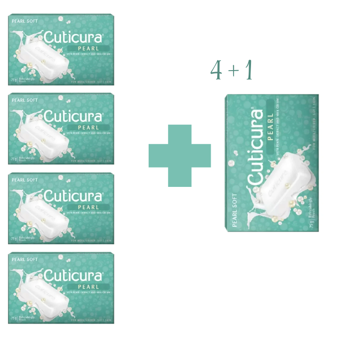  Cuticura Soap Pearl 4 + 1