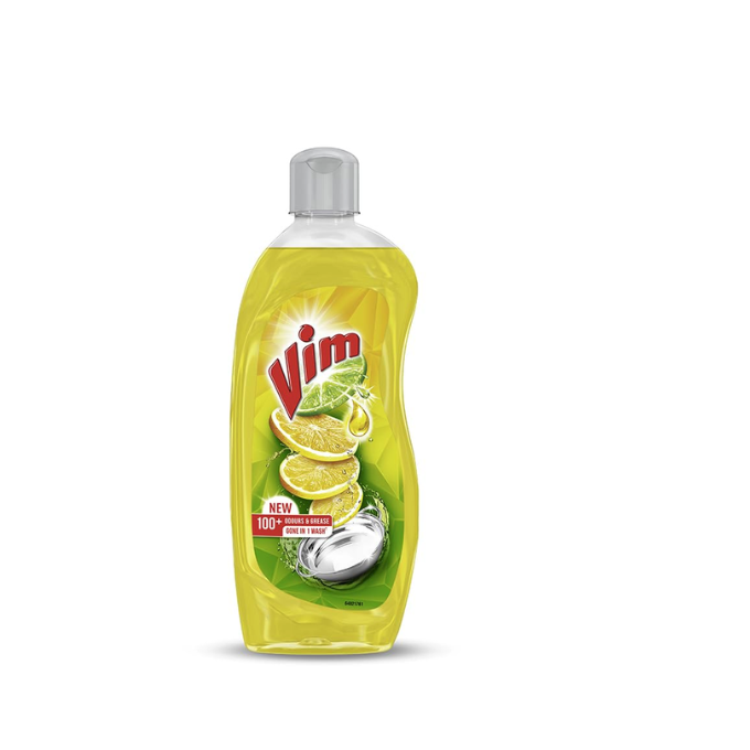 Vim Dishwash Liquid Gel Lemon 500 ml Bottle – image 1