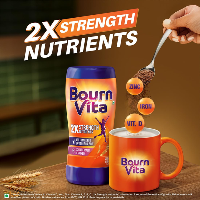 BOURNVITA  Chocolate  Nutrition Drink 1kg – image 2