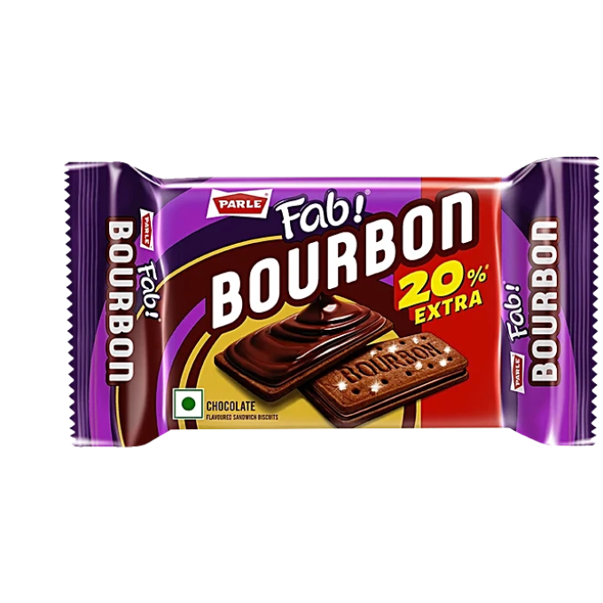 Parle Fab Bourbon Biscuits, 54 g Pouch