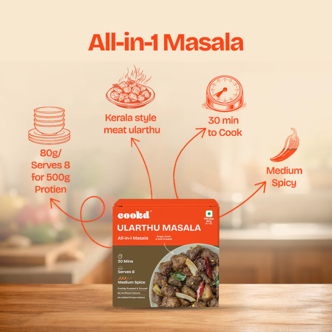 EASTERN MEAT ULLARTHU  MASALA 100 G – image 3