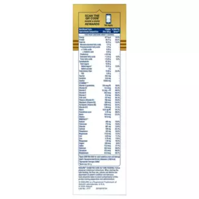 Ensure Diabetes Care Powder - Vanilla Flavour 200 gm (Refill Pack) – image 3