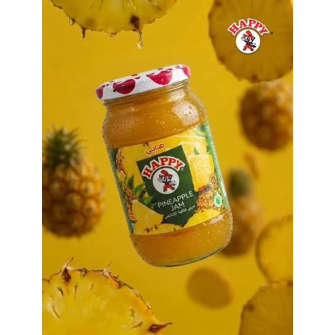 HAPPY JAM 1KG PINEAPPLE – image 1
