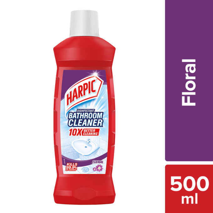 HARPIC BATHROOM CLEANER 500ML FLORAL