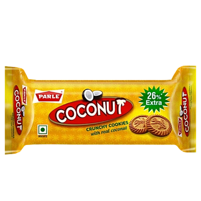 Parle Coconut Crunchy Cookies, 76 g – image 1