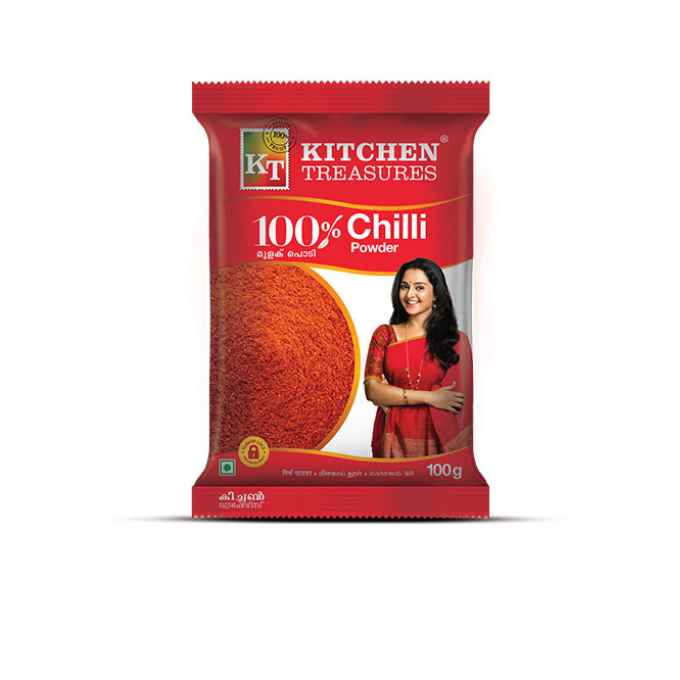 KITCHEN TRESAURES  CHILLI POWDER 100 G