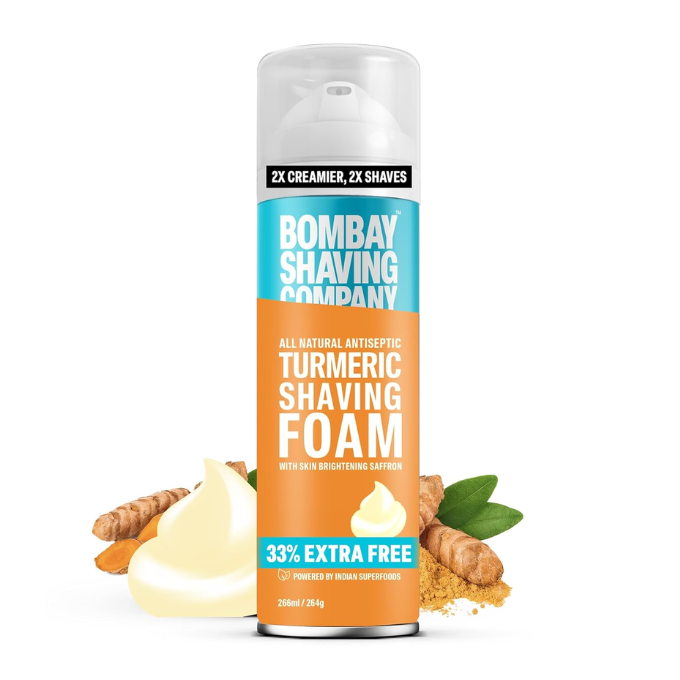 Bombay Shaving Company Turmeric Shaving Foam,266 ml  – image 1