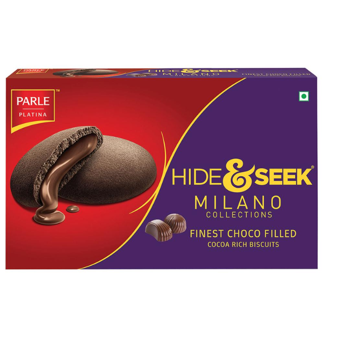 Parle Milano Hide & Seek Choco Filled Cookies 250 G