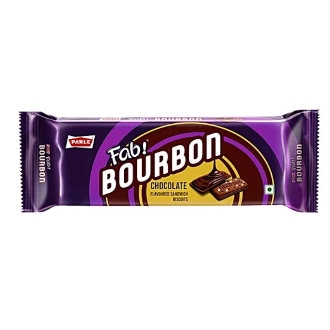 Parle Fab Bourbon Biscuits, 135 g Pouch
