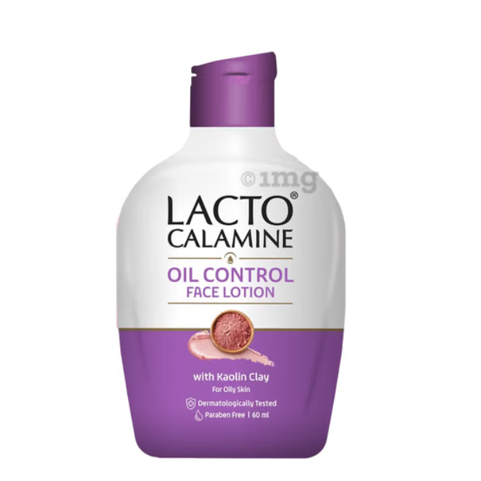 Lacto Calamine Oil Balance Lotion with Kaolin Clay for Oily Skin | Paraben Free – image 1
