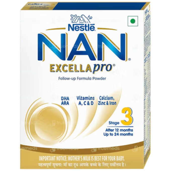 NESTLE Nan Excella Pro  Powder 400Gm (stage 3)