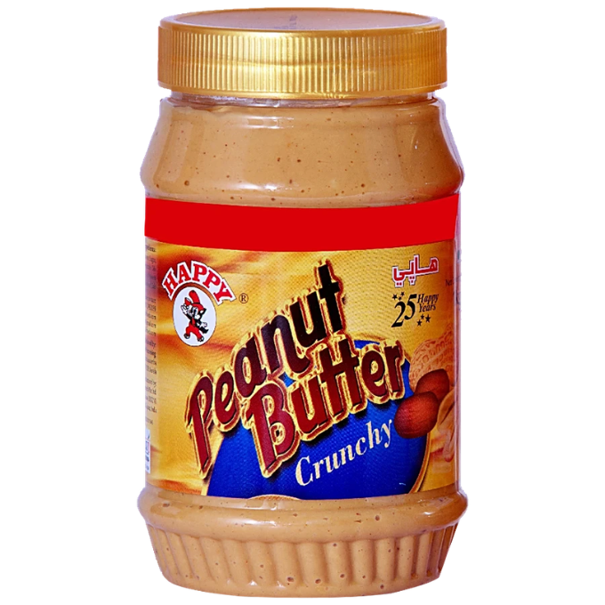 HAPPY PEANUT BUTTER CRUNCHY 350G