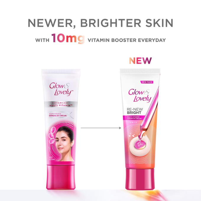Glow and Lovely Renew Bright Multivitamin Serum in Cream – image 2