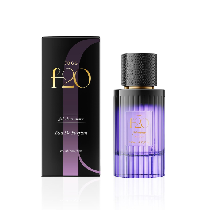 Fogg f20 Fabulous Suave | Luxury Unisex Perfume |Long Lasting Eau De Parfum -100ml (For Men & Women)