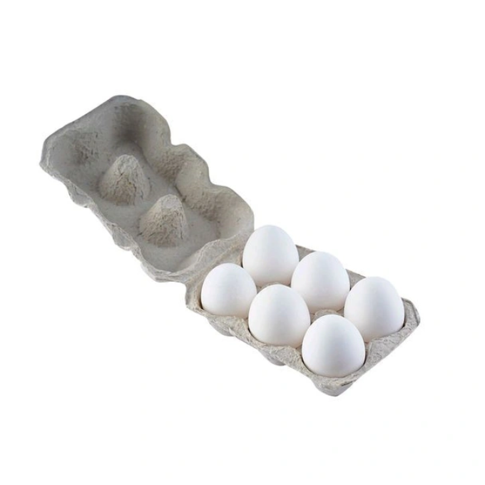 Fresh Farm White eggs Pack of 6