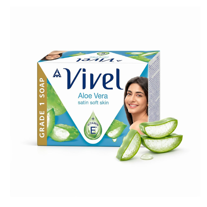  Vivel Aloe Vera Bathing Soap,100 g – image 1