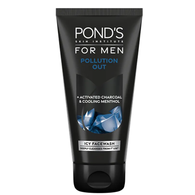 Ponds Men Pollution Out Icy Facewash, 150 gm