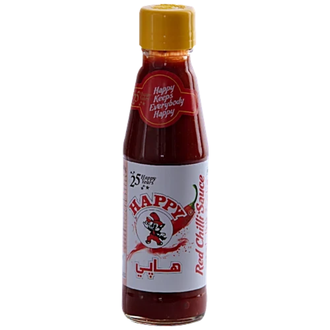 HAPPY SAUCE RED CHILLY 200G