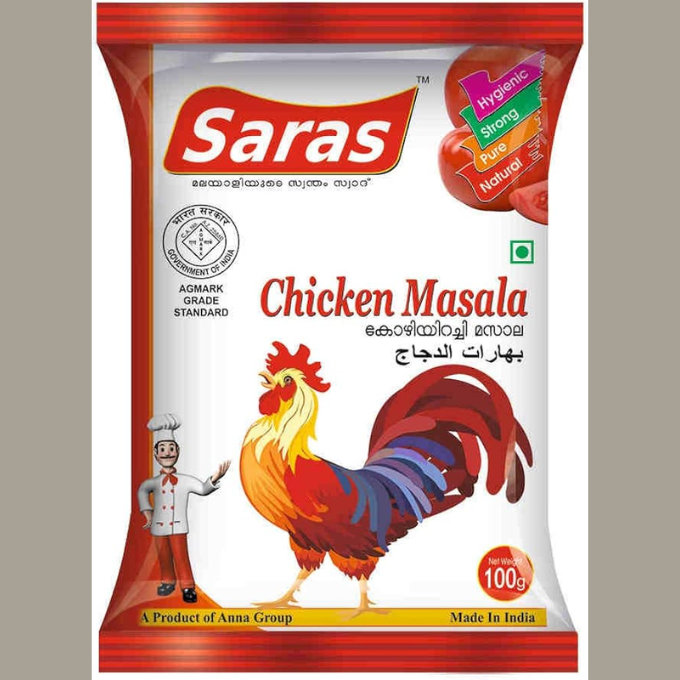 SARAS CHICKEN MASALA 100 G – image 1