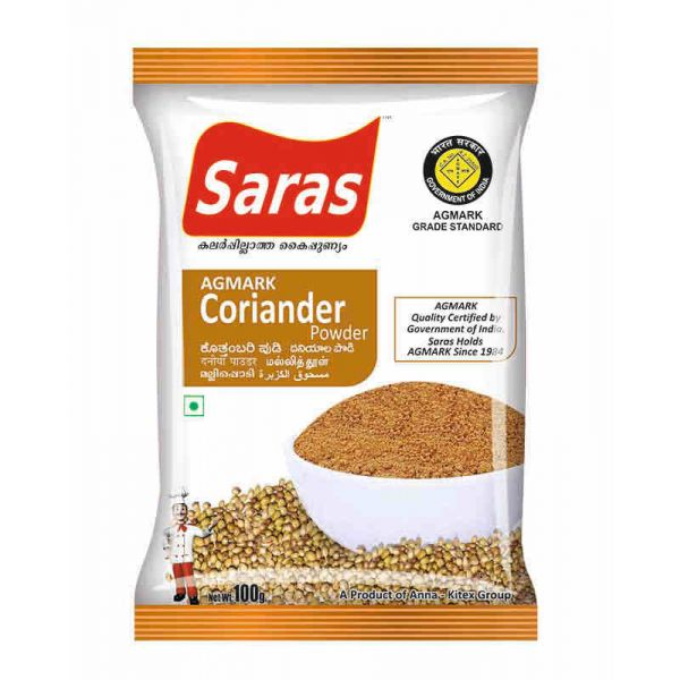 SARAS CORIANDER POWDER 100 G