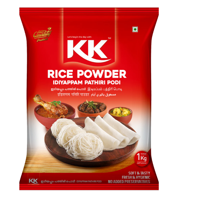 K K Rice Powder/Idiyappam Pathiri Podi - 1Kg