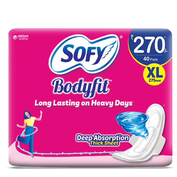 Sofy Body Fit Xl Sanitary Pads 40 pcs 