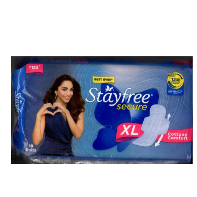 Stafree secure Xl cotton 18 units
