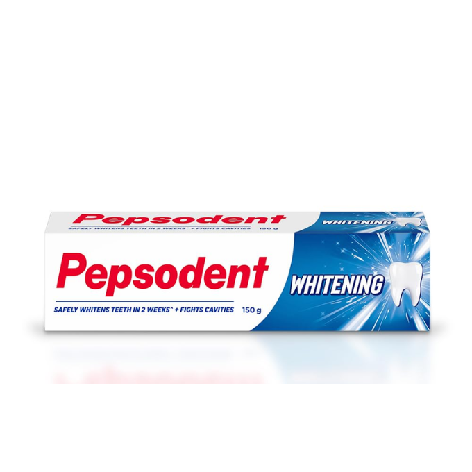 Pepsodent Whitening Toothpaste || Whiter Teeth in 2 weeks|| Safe on Enamel_150 g