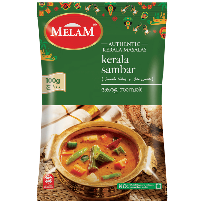 MELAM KERALA SAMBAR MASALA 100 G
